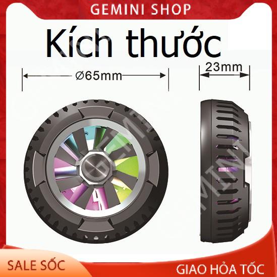 Quạt tản nhiệt gaming nam châm cho điện thoại máy tính bảng X6 tản nhiệt sò lạnh siêu mát GEMINI SHOP