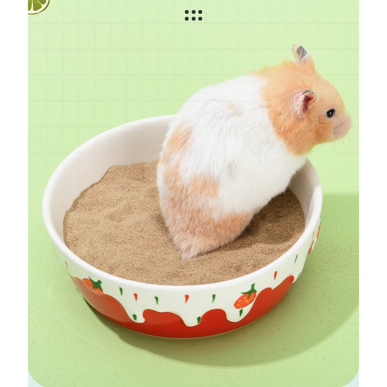 Cát sa mạc 2lb/2.5kg lót chuồng hoặc làm cát tắm cho hamster và thú cưng nhỏ