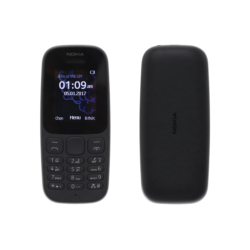 [2 SIM] Điện thoại Nokia 105 (2017) 2 SIM