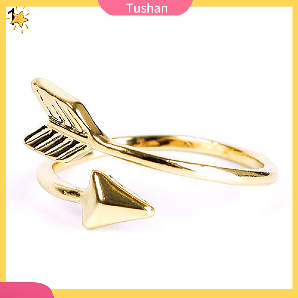Nhẫn Hở Hình Mũi Tên Thời Trang Cho Nữ
