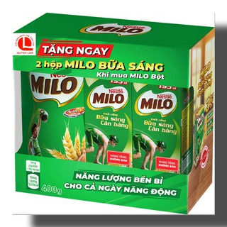 Sữa Nestle Milo+ quà tặng