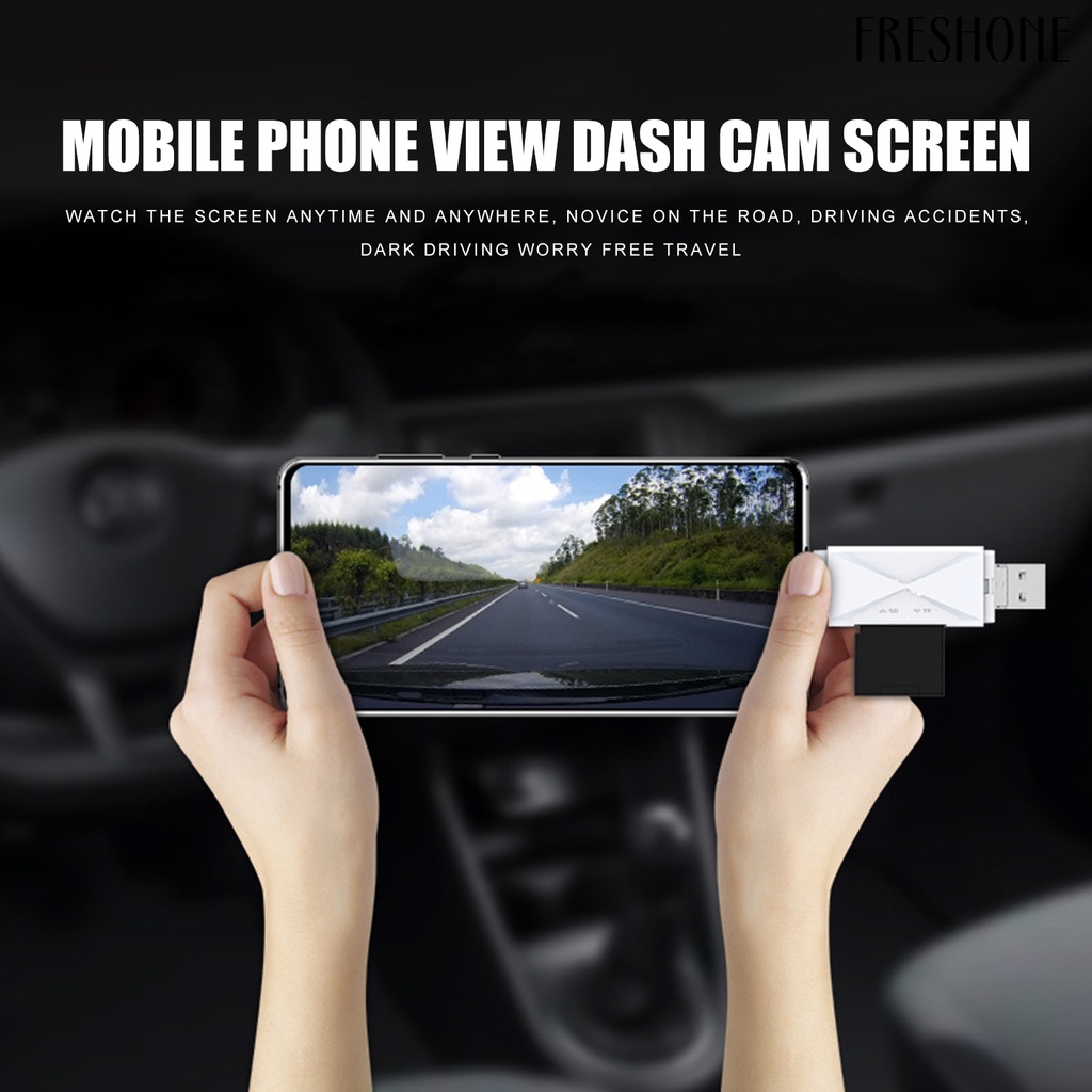 Đầu Đọc Thẻ Nhớ 4 Trong 1 USB 2.0 2 Khe Cắm OTG Micro-SD / TF Cho Điện Thoại | BigBuy360 - bigbuy360.vn