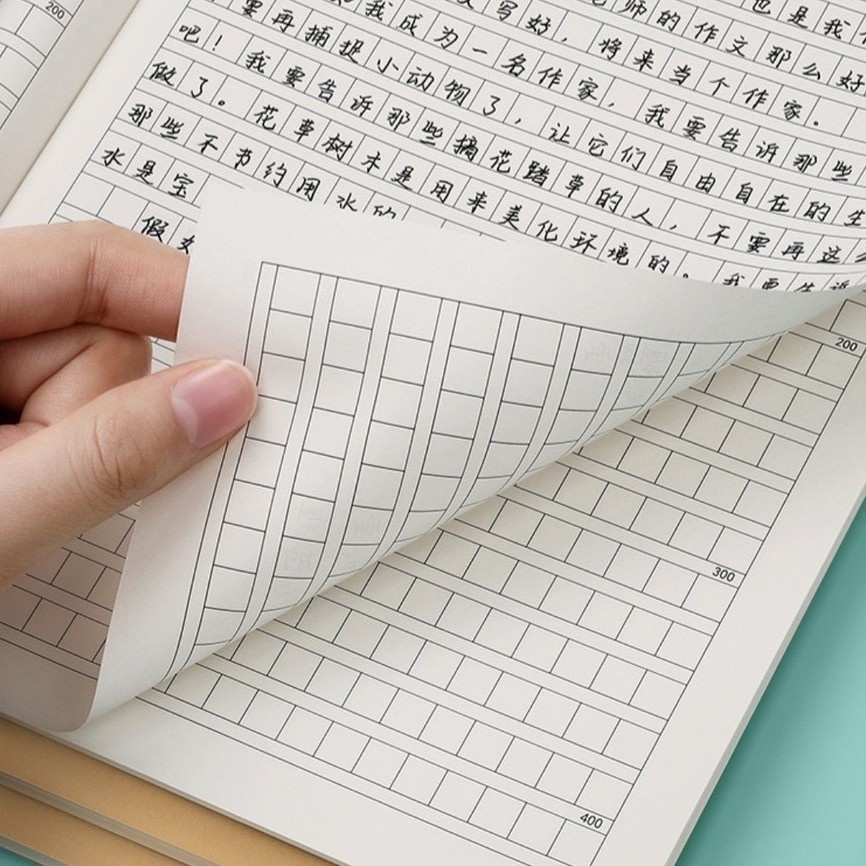 Vở Luyện Viết Chữ Hán, Luyện Viết Tiếng Trung Nhật Hàn Siêu Dày 72 Trang