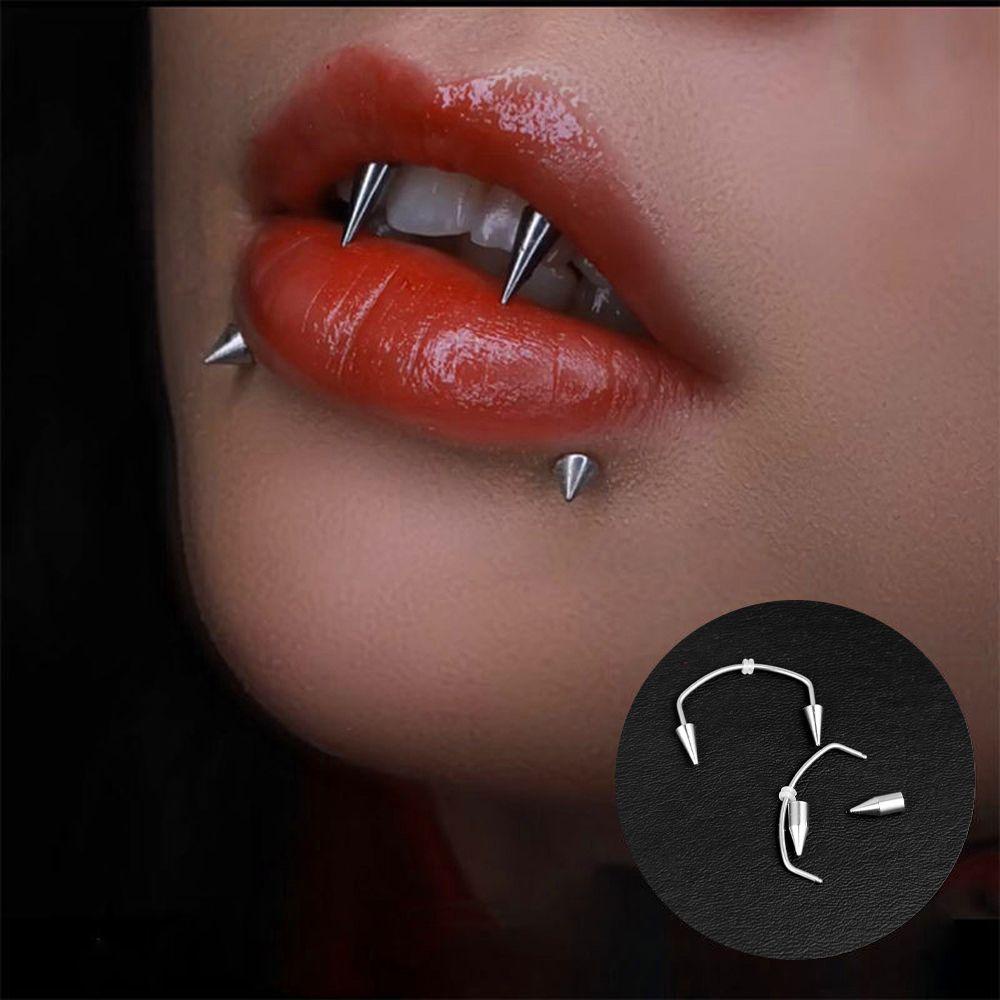 EXPEN 1 Khuyên Xỏ Cơ Thể Hình Đôi Môi Phong Cách Hàn Quốc Cá Tính