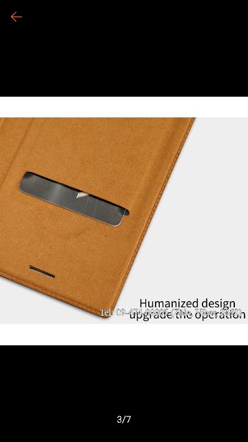 Bao da đẹp Xperia XA1 hiệu Nillkin QIN Leather case có ngăn để thẻ