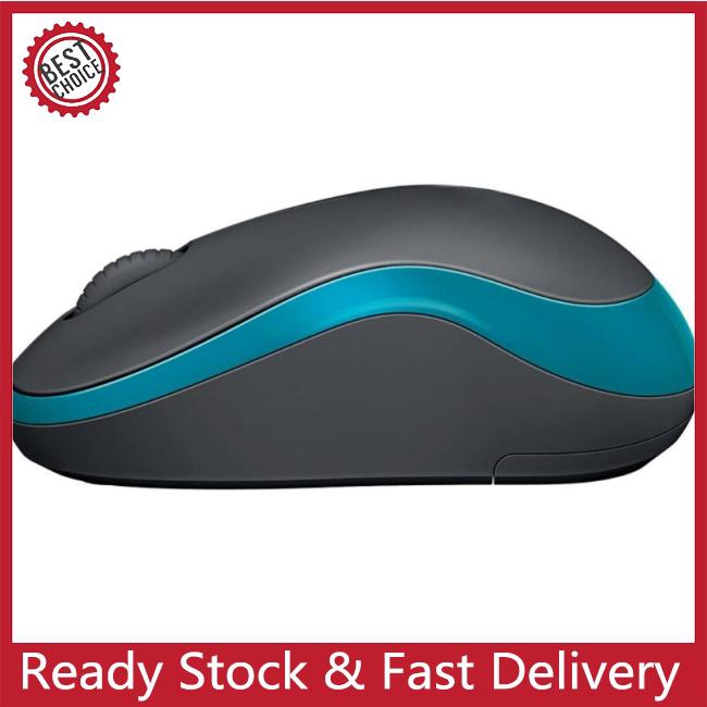 Chuột quang Logitech M186 2.4GHz cắm USB 1000DPI kết nối không dây | BigBuy360 - bigbuy360.vn