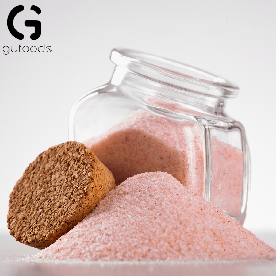 Muối hồng Himalaya GUfoods (dạng hạt mịn) - Tự nhiên, Tinh khiết, Giàu khoáng chất (150g/600g)