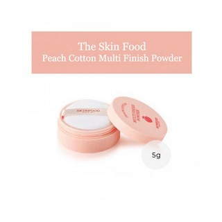 Phấn Phủ Bột Kiềm Dầu Skinfood Peach Cotton Multi Finish Powder 5g về hàng SALE 50%