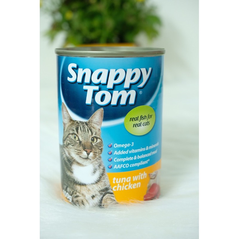 Pate Snappy Tom 400gr cho mèo