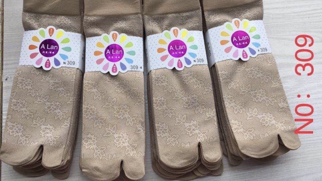 combo 10 đôi gót da bông