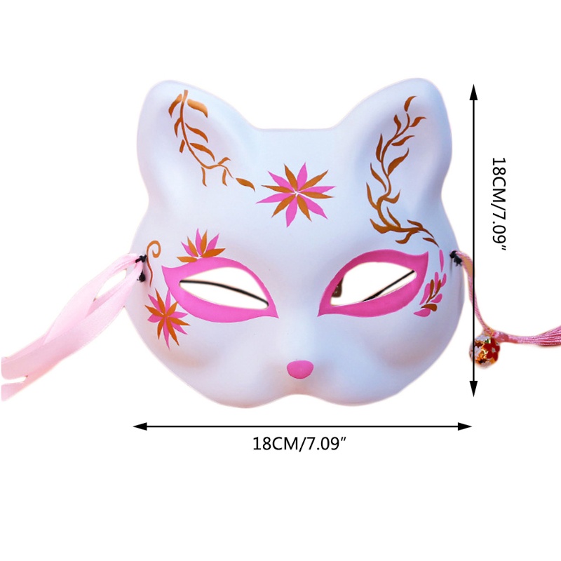 Mặt nạ hóa trang halloween hình cáo Nhật Bản