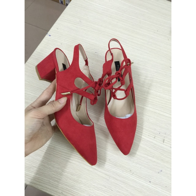 Giày da lộn êm chân