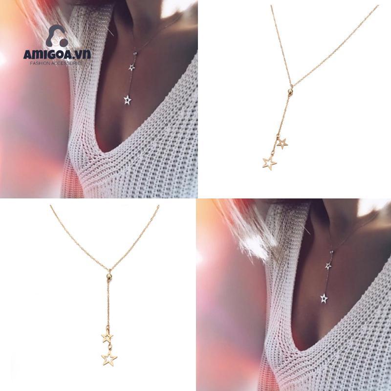 Vòng cổ Mặt Ngôi Sao Đơn Giản Thời Trang