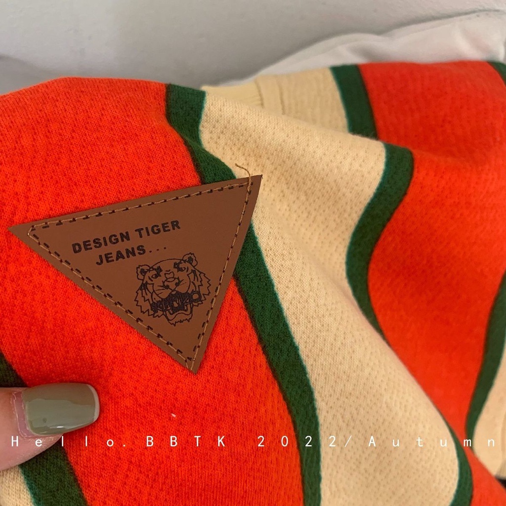 Áo Sweater Thời Trang Xuân Thu Phong Cách Hàn Quốc Mới Cho Bé Trai