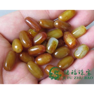 Chuỗi Hạt Ngọc Bích Đỏ Làm Vòng Cổ