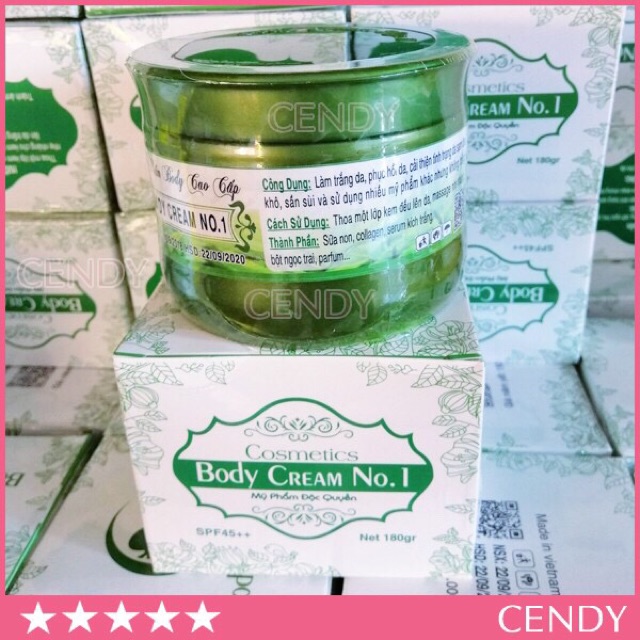 KEM BODY NO1 SIÊU TRẮNG CAO CẤP