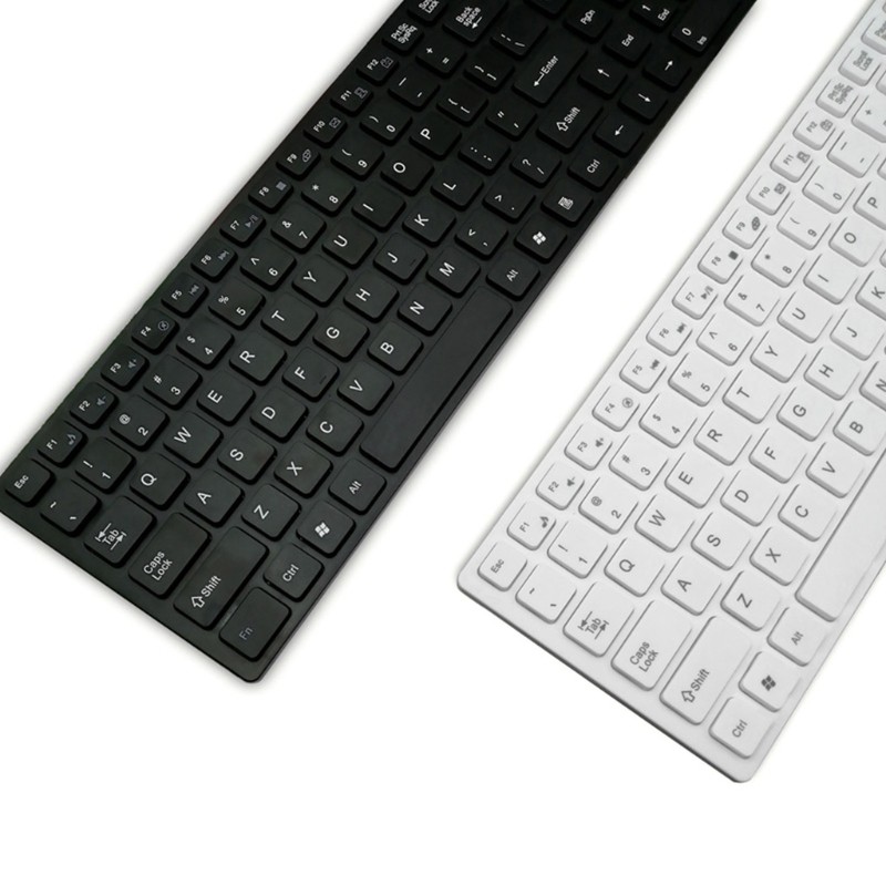 Bộ Bàn Phím Và Chuột Không Dây Siêu Mỏng 2.4g Cho Laptop / Pc | BigBuy360 - bigbuy360.vn