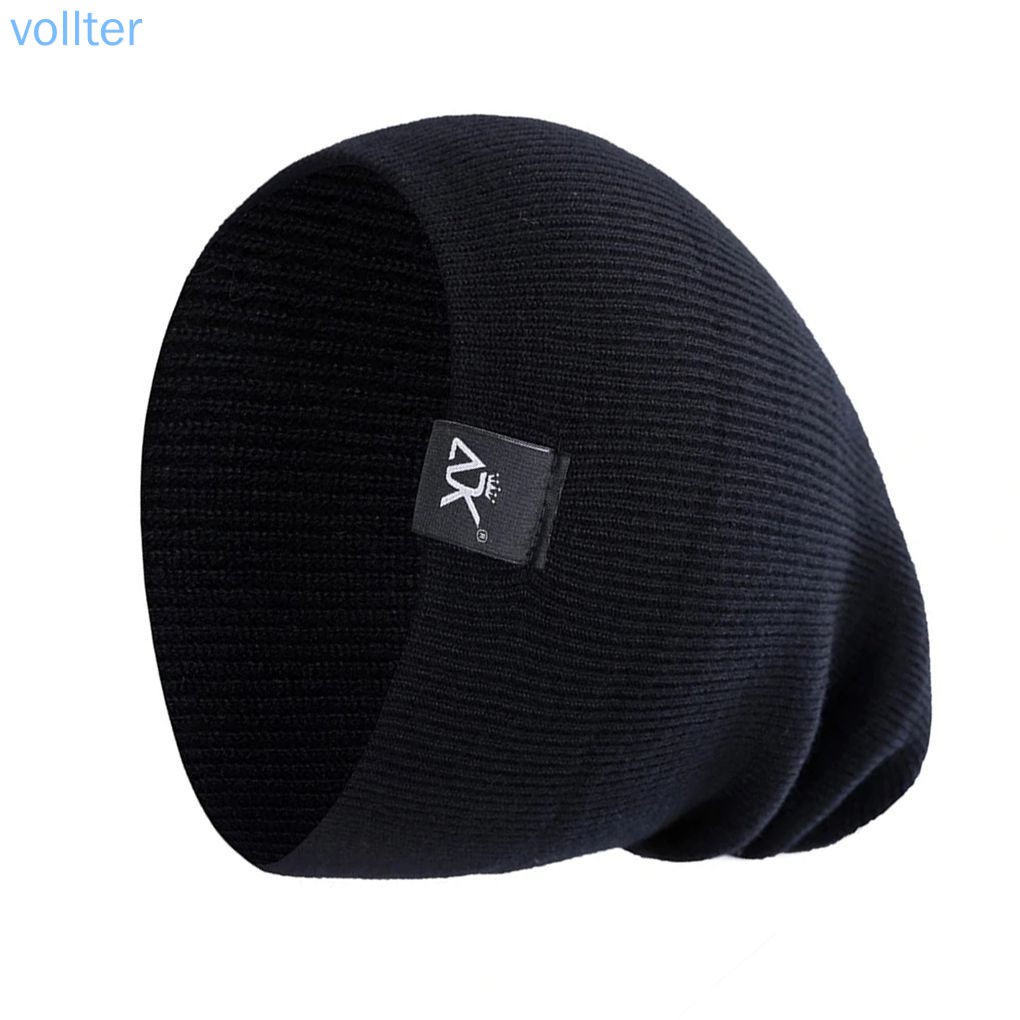Mũ Beanie Dệt Kim Màu Trơn Thời Trang Cho Nam Nữ