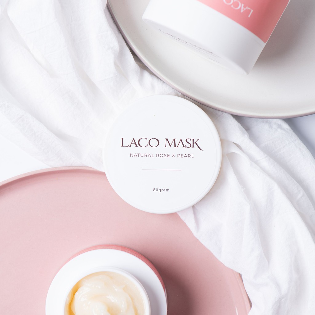 ✅CHÍNH HÃNG✅Mặt Nạ LACO MASK - Nature Rose & Pearl Giúp Đẹp Da, Dưỡng Ẩm, Căng Mịn, Chống Lão Hóa, Tràn Đầy Sức Sống