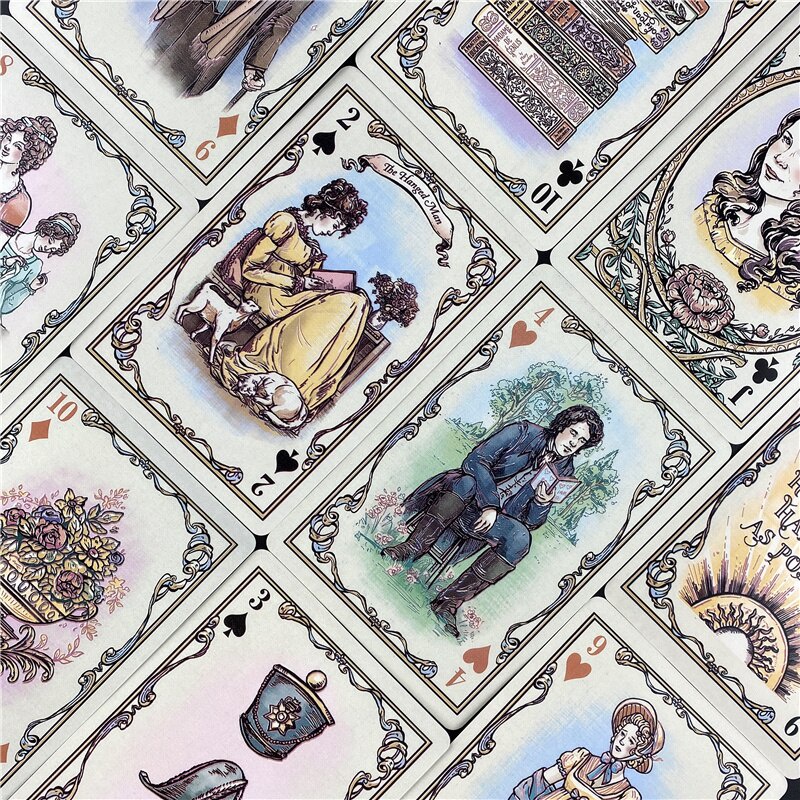 <COD+100%Mới>Còn hàng🇻🇳Bài Tarot A Jane Austen Tarot Tặng Đá Thanh Tẩy#Đặc sắc