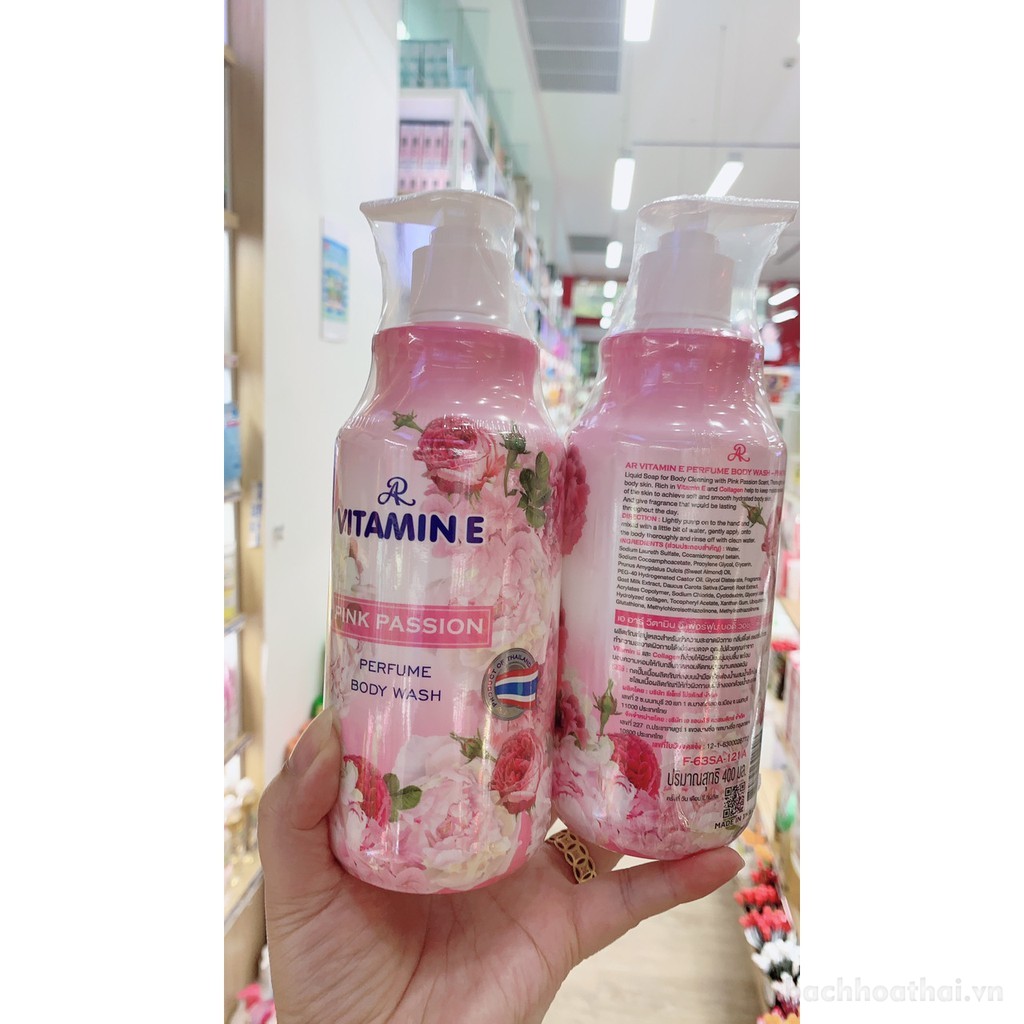 Sữa tắm hương nước hoa AR vıtamın E Perfume Body Wash