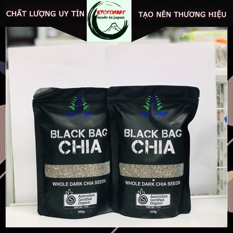 [Mã SKAMPUSHA9 giảm 8% đơn 250K] HẠT CHIA BLACK BAG 500g