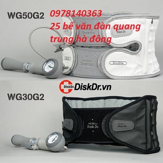 Đai kéo giãn cột sống bơm hơi disk dr wg30-wg50 hàn quốc