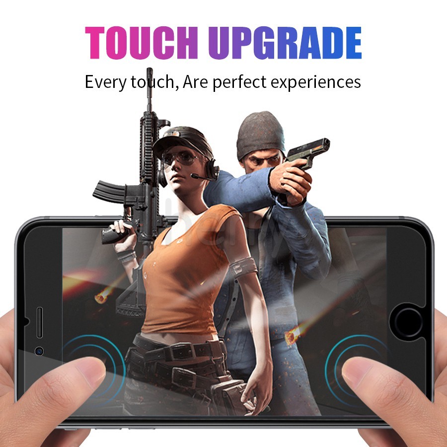 Bảo vệ màn hình bằng kính cường lực mờ mờ cho iPhone 12 Mini 11 Pro Max 6 6S 7 8 Plus X XS MAX XR Phim bảo vệ chống vân tay