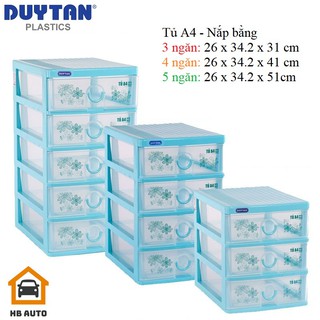 Tủ nhựa Duy Tân A4 nắp bằng giúp bạn cất giữ và bảo quản những vật dụng nhỏ dễ bị thất lạc như chìa khóa, trang sức