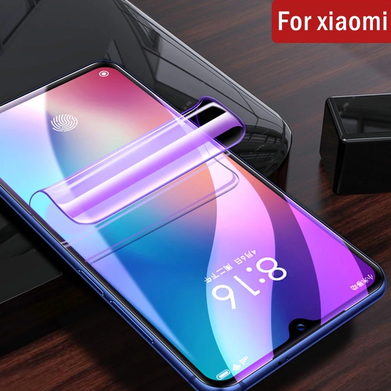 Miếng Dán PPF Chống Tia Sáng Xanh Cho Xiaomi Mi 9T 10T 11T 11 Lite Poco F3 F4 X3 X4 M3 M4 Pro Redmi Note 7 8 9 9S 9A 9C 10 10S 10C 11 11S