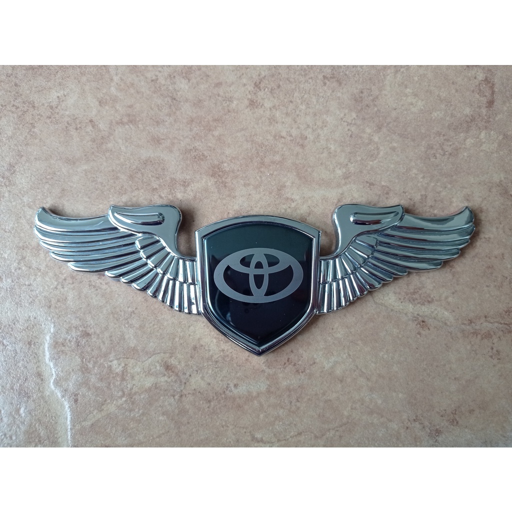Biểu tượng logo ô tô  cánh chim đại bàng dán, gắn nắp Capo CAO CẤP