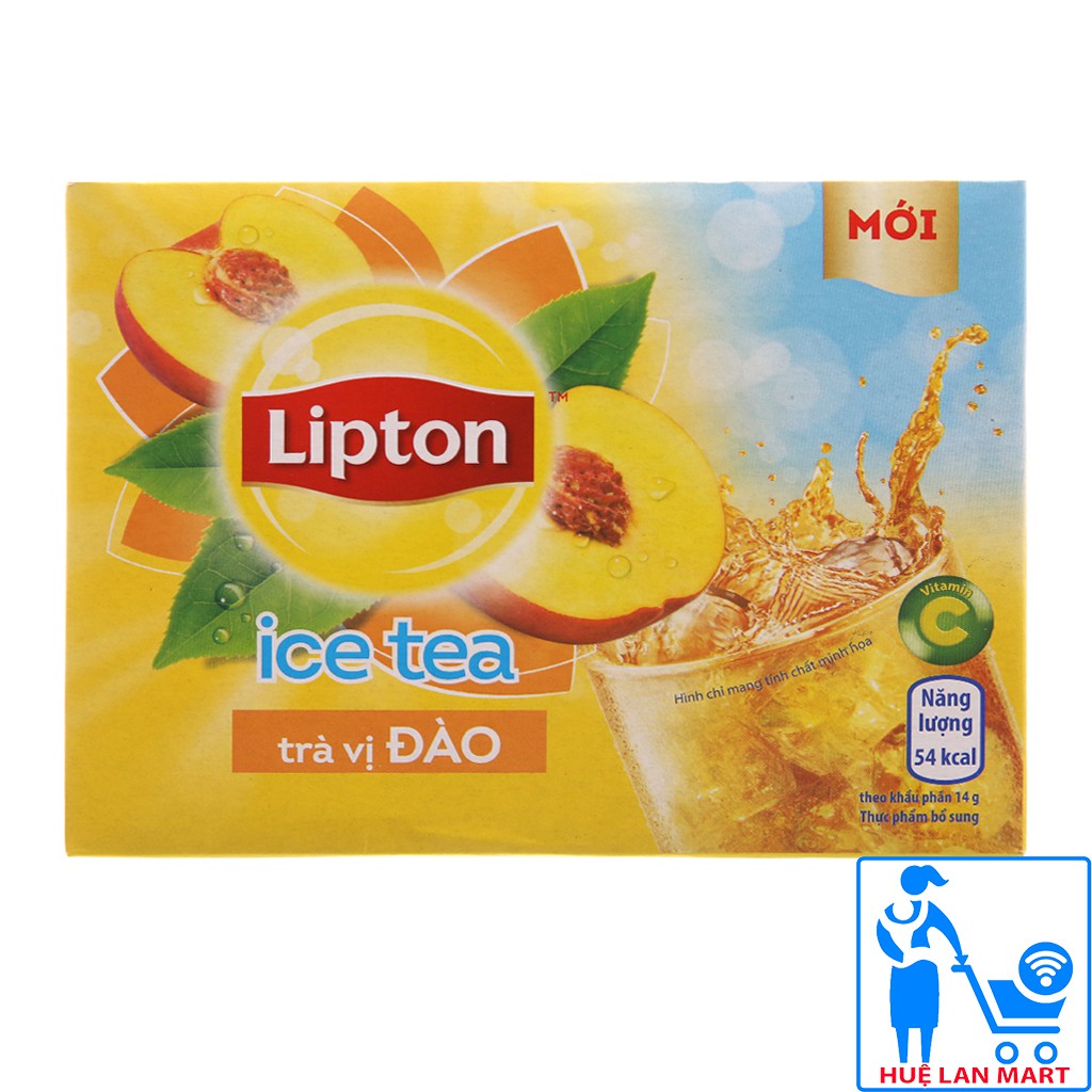 [CHÍNH HÃNG] Trà đào Lipton Ice Tea Hộp 224g (14g x 16 gói) | BigBuy360 - bigbuy360.vn