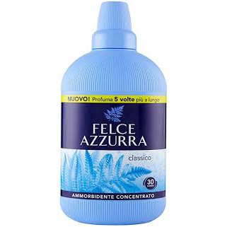 Nước xả vải đậm đặc nước hoa Felce Azzurra cổ điển 1.025 L- Nhập Khẩu từ Ý