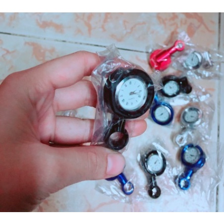 Đồng hồ chân gương xe máy Rizoma + có sẵn Pin