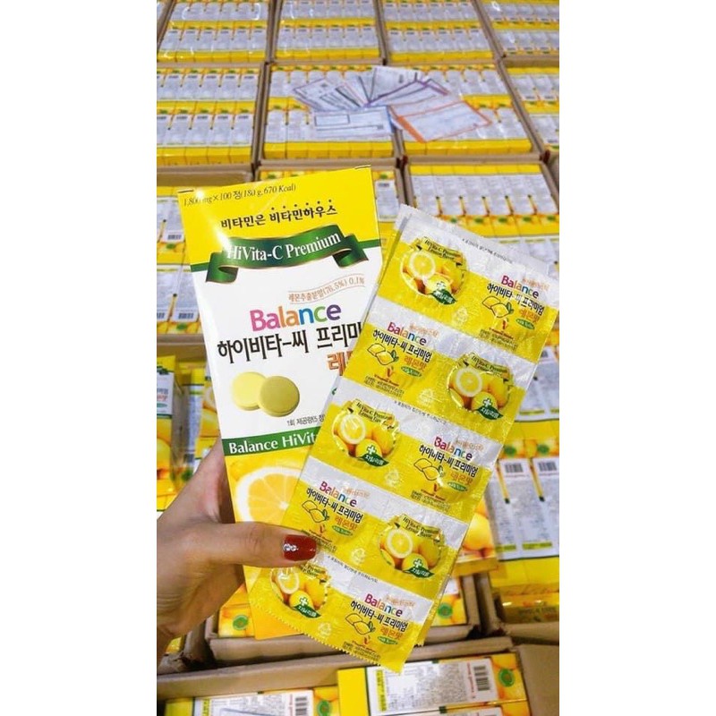 Kẹo Ngậm vitamin C Hàn Quốc