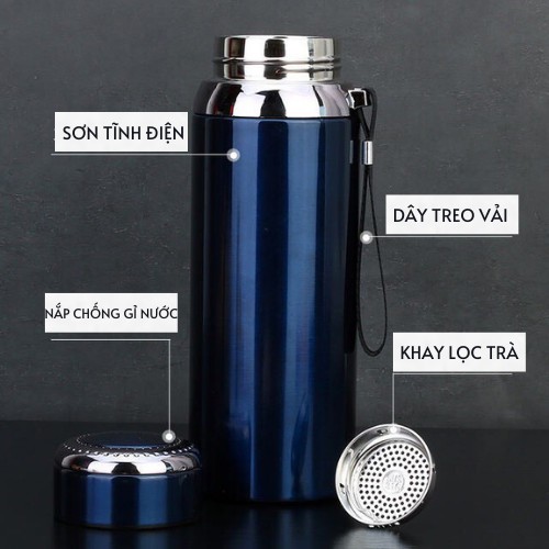 Bình giữ nhiệt nóng lạnh 800-1000ml  inox 316，inox 304 cao cấp，