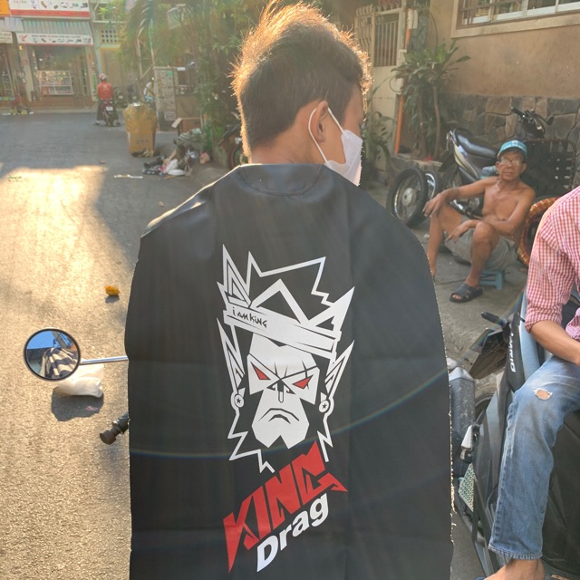 Da yên may sẵn king drag mặt người trâu khỉ