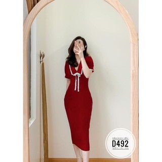 Bigsize Đầm body viền D492