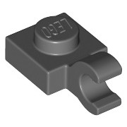 [116] Đĩa phụ tùng Lego được sửa đổi 1 x 1 với Kẹp mở O... (61252 52738) / Cái