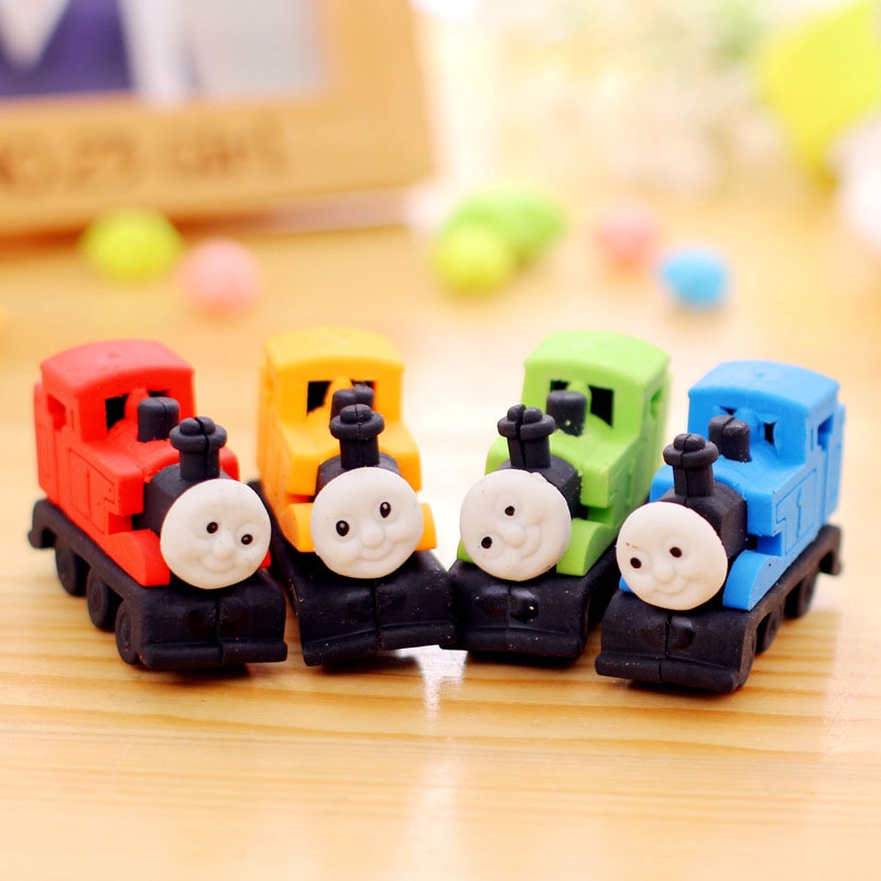 Cục tẩy hình tàu hỏa độc đáo