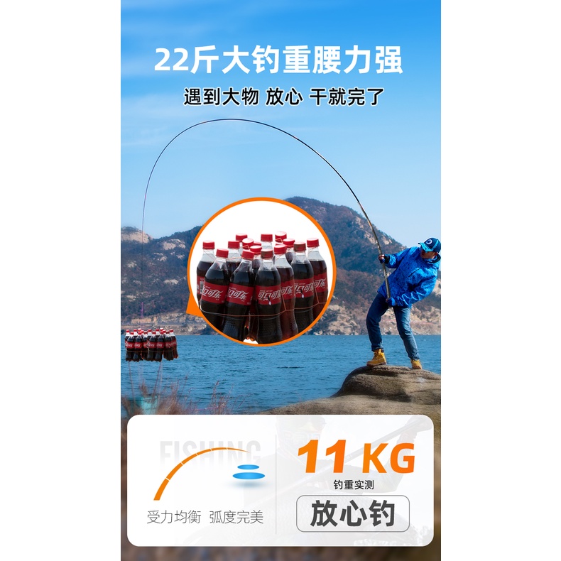 Cần câu đài-sản phẩm cần câu đến từ thương hiệu Fuyanshan-cần câu Hạng Vũ