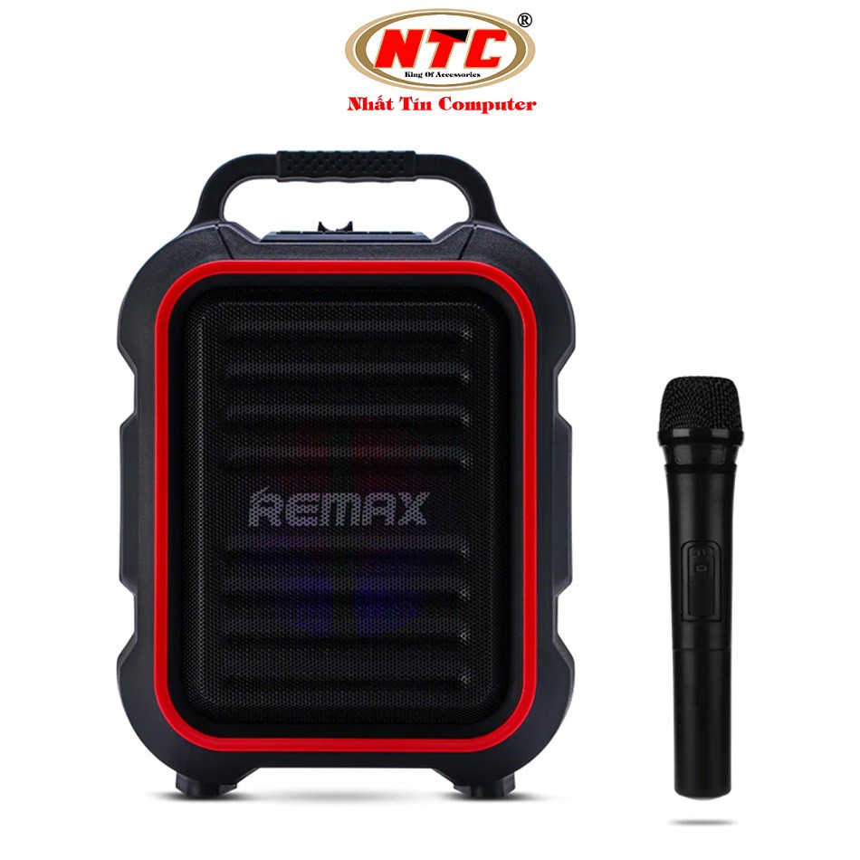 [Mã ELHACE giảm 4% đơn 300K] Loa kéo Karaoke Bluetooth cao cấp Remax RB-X3 công suất 15W + Tặng 1 micro không dây