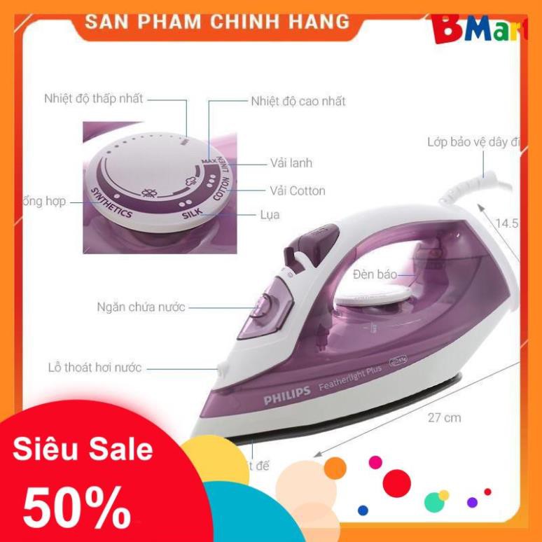 Bàn là, Bàn ủi hơi nước Philip GC1426 [ Hàng chính hãng - Bảo hành 12 tháng ]  - BM NEW