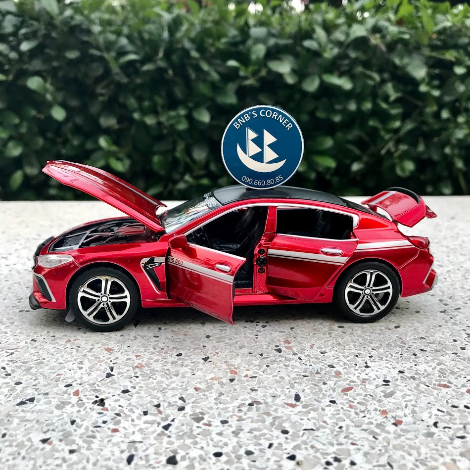 [BNB's Corner] Mô hình xe BMW M8 phiên bản độ Manhart tỷ lệ 1:32