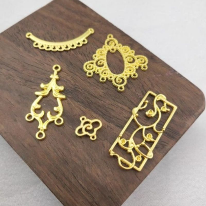 Set 10 cái Phiến trâm cổ trang- Nguyên liệu làm trâm cài tóc cổ trang, đồ thủ công handmade DIY