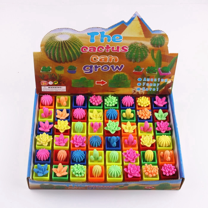 Đồ chơi xương rồng ngâm nước 48 mẫu đáng yêu