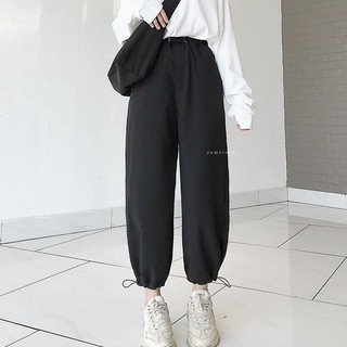 ( TRỢ GIÁ) QUẦN JOGGER DÂY RÚT EO BASIC NAM NỮ THỜI TRANG UNISEX CÁ TÍNH