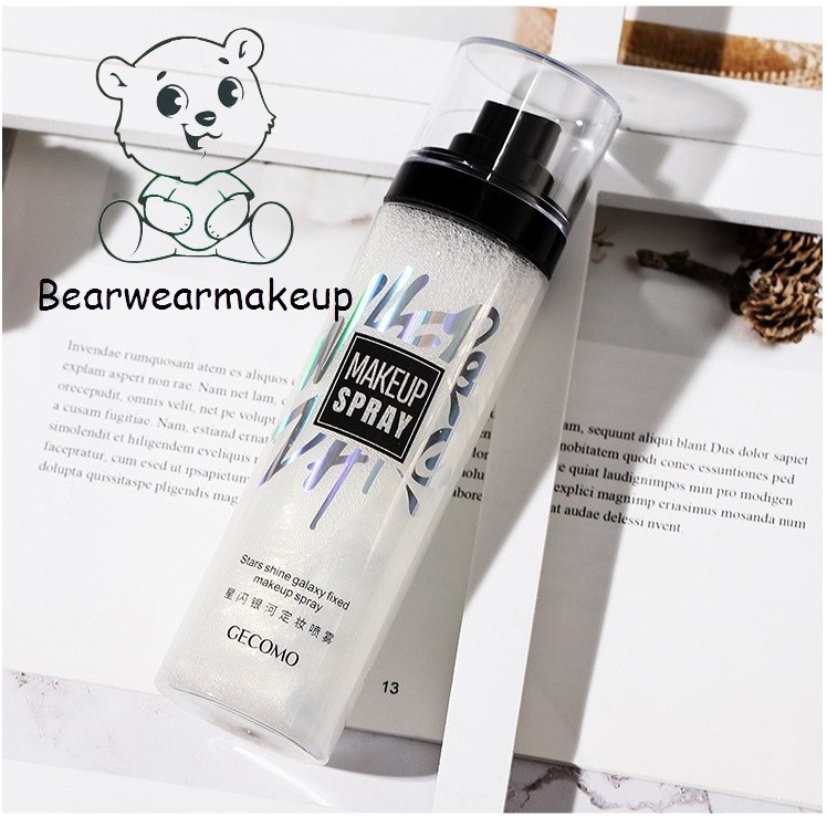 [GECOMO] Hàng cao cấp Xịt khóa lớp trang điểm MAKE UP FIXER SPRAY