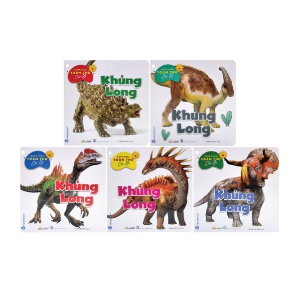 Sách - Bộ Bách Khoa Toàn Thư Cho Bé - Khủng Long (Bộ 5 Cuốn)
