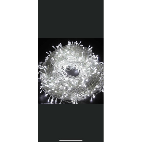Dây chớp led trang trí noen 100m 600 bóng chớp